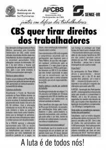 Boletim CBS 27/04/2015